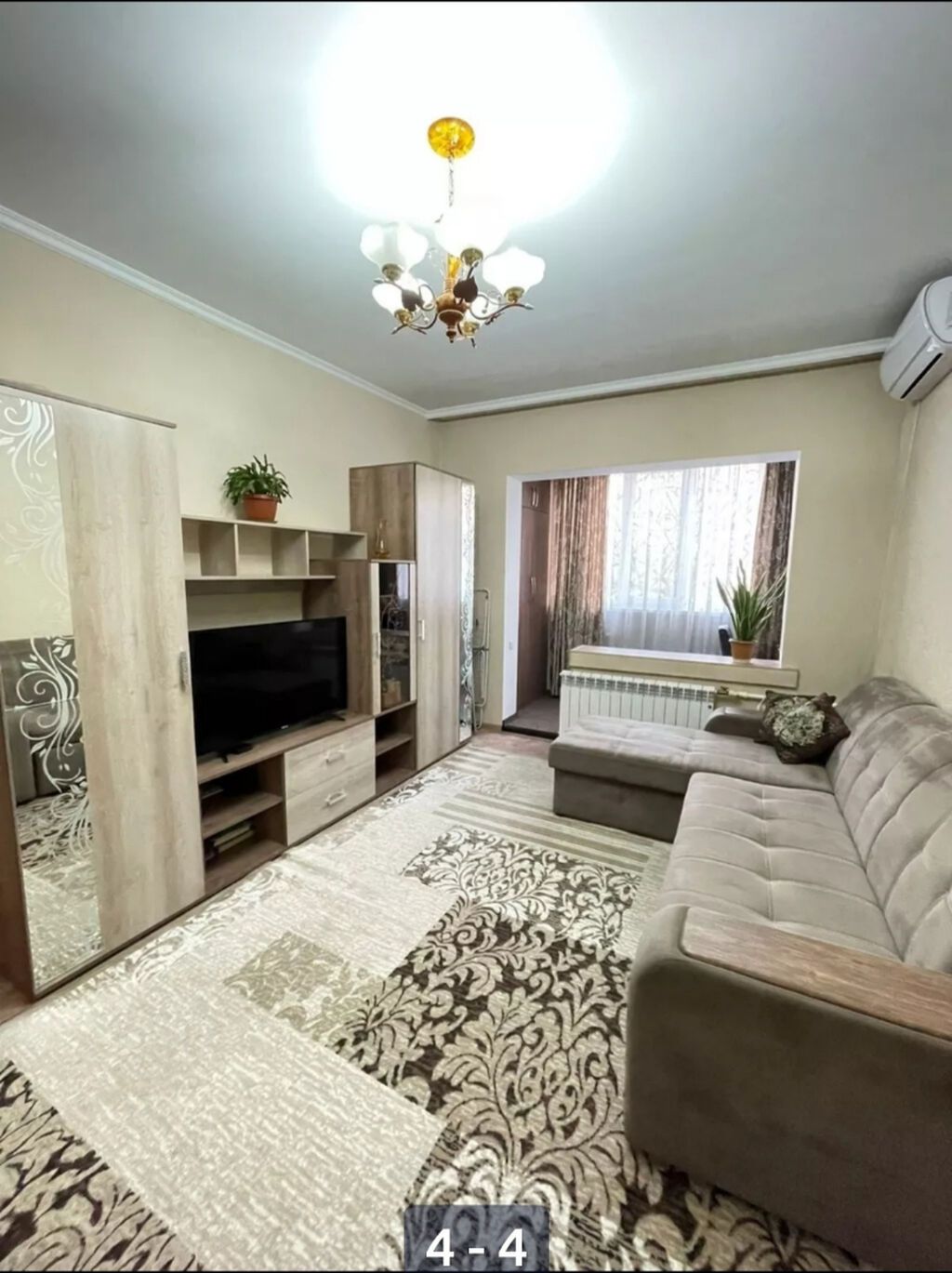 1 комната, 46 м², Индивидуалка, Евроремонт - фото 1