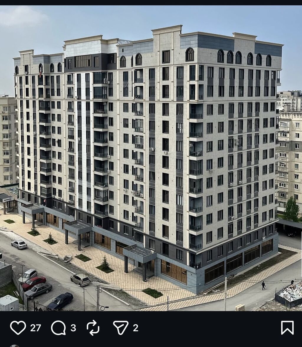 2 комнаты, 87 м², Элитка, 7 этаж, Евроремонт - фото 1