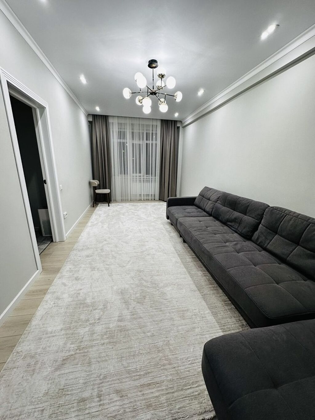 2 комнаты, 61 м², Элитка, 9 этаж, Дизайнерский ремонт - фото 1