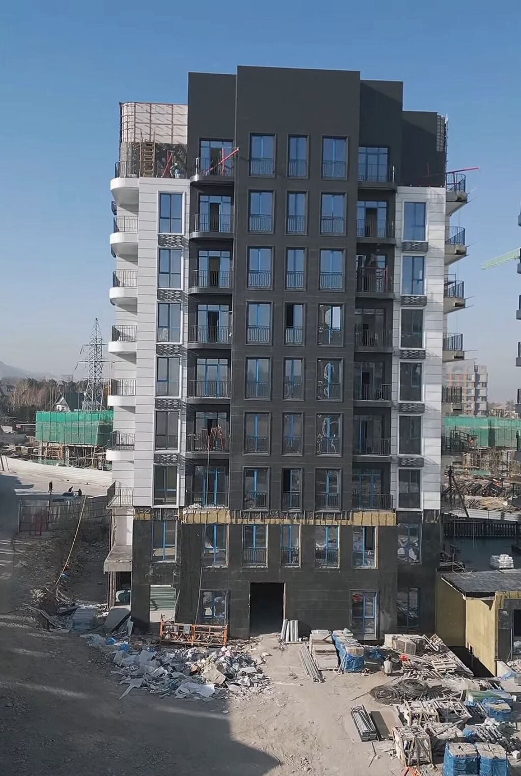 2 комнаты, 80 м², Элитка, 9 этаж, Готовая ПСО (под самоотделку) - фото 1