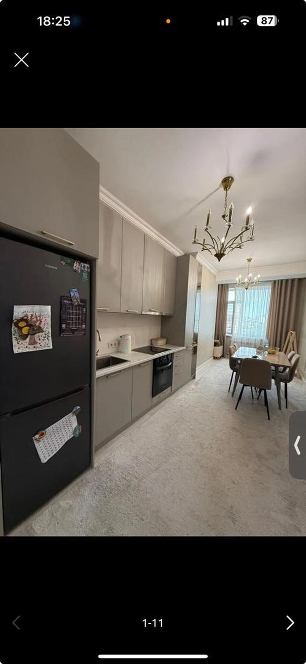 1 комната, 50 м², Элитка, 6 этаж, Дизайнерский ремонт - фото 1