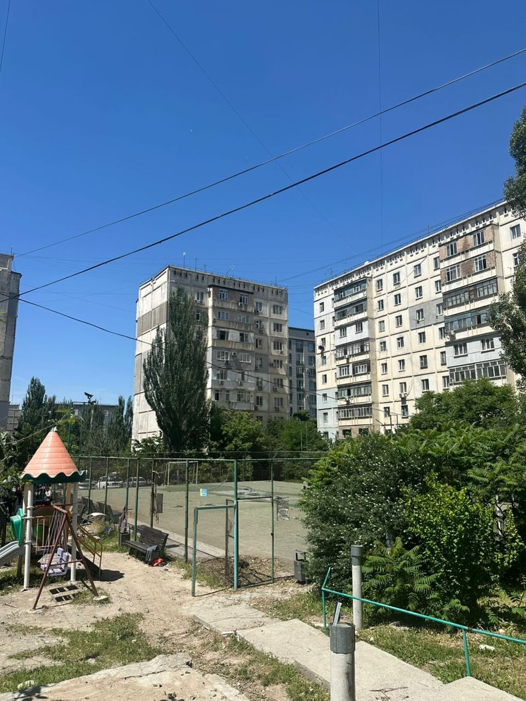 3 комнаты, 42 м², 106 серия, 9 этаж, Старый ремонт - фото 1