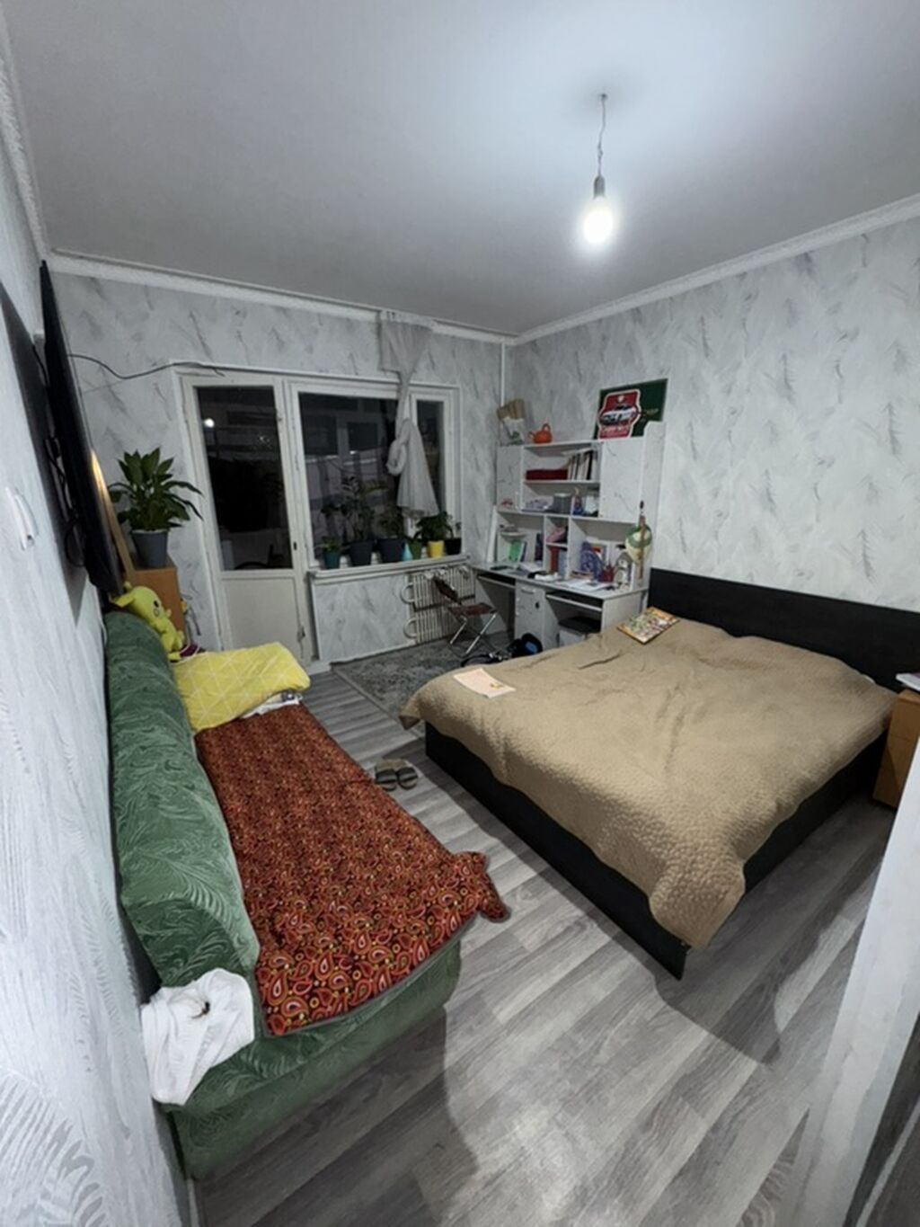 1 комната, 39 м², 106 серия, 5 этаж, Косметический ремонт - фото 1