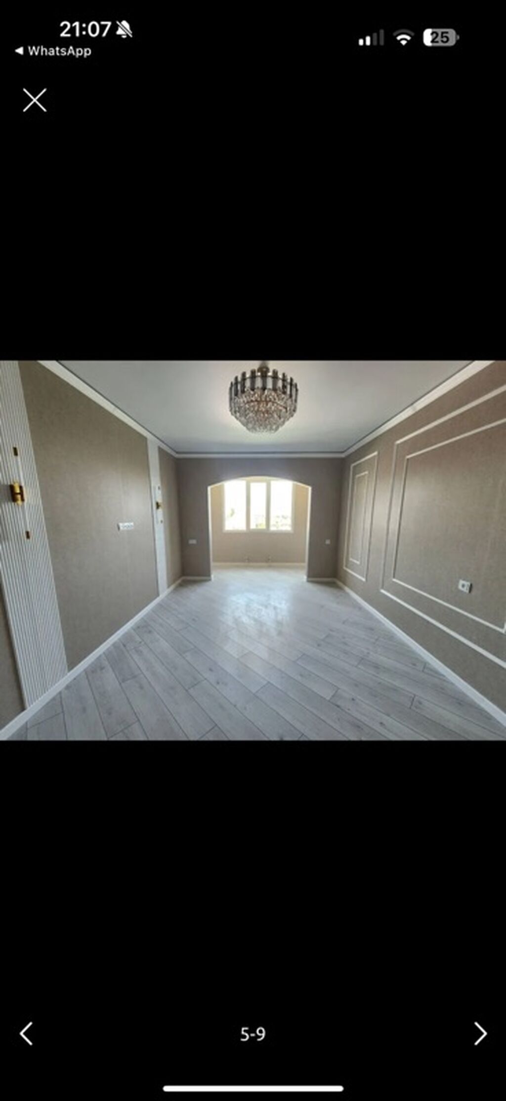 1 комната, 45 м², 4 этаж, Евроремонт - фото 1