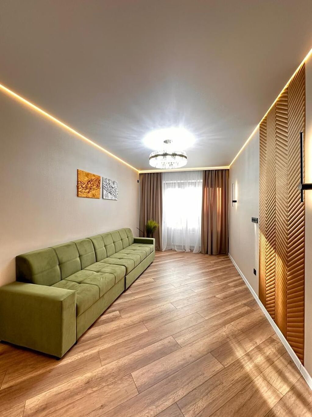 3 комнаты, 97 м², Элитка, 12 этаж, Дизайнерский ремонт - фото 1