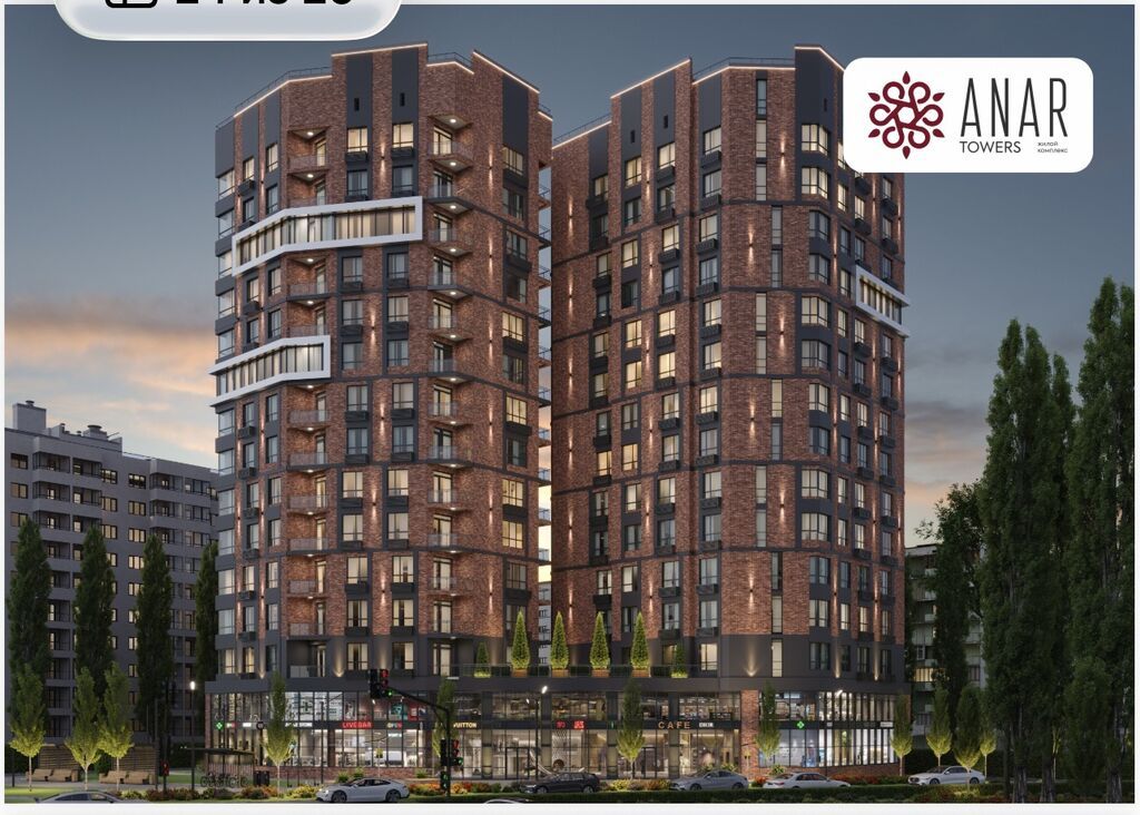 1 комната, 47 м², Индивидуалка, 5 этаж, Готовая ПСО (под самоотделку) - фото 1