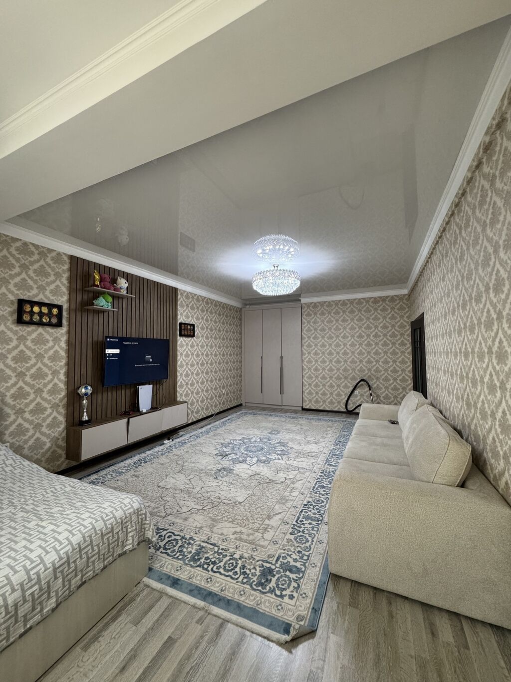 1 комната, 55 м², Индивидуалка, 3 этаж, Евроремонт - фото 1