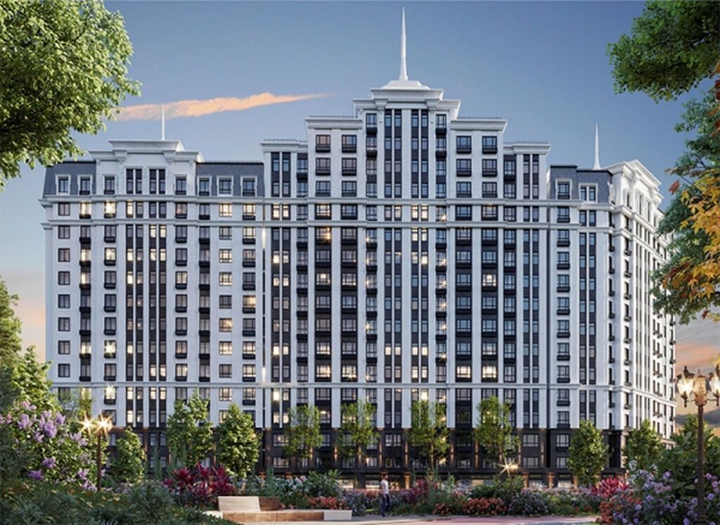 2 комнаты, 66 м², Элитка, 6 этаж, Готовая ПСО (под самоотделку) - фото 1