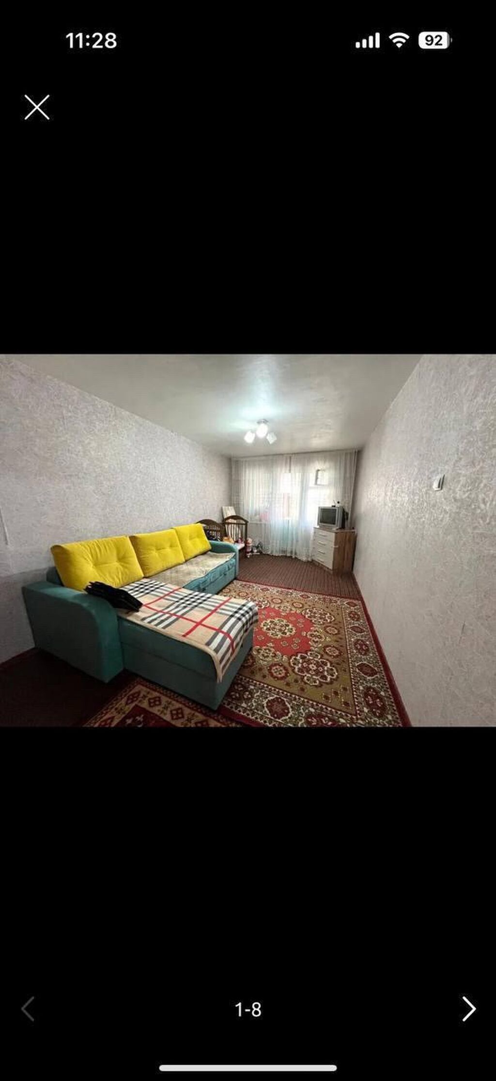 1 комната, 32 м², 104 серия, 3 этаж, Косметический ремонт - фото 1