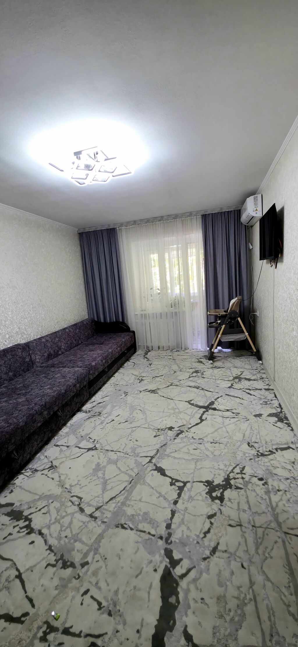 1 комната, 36 м², Индивидуалка, 4 этаж, Евроремонт - фото 1