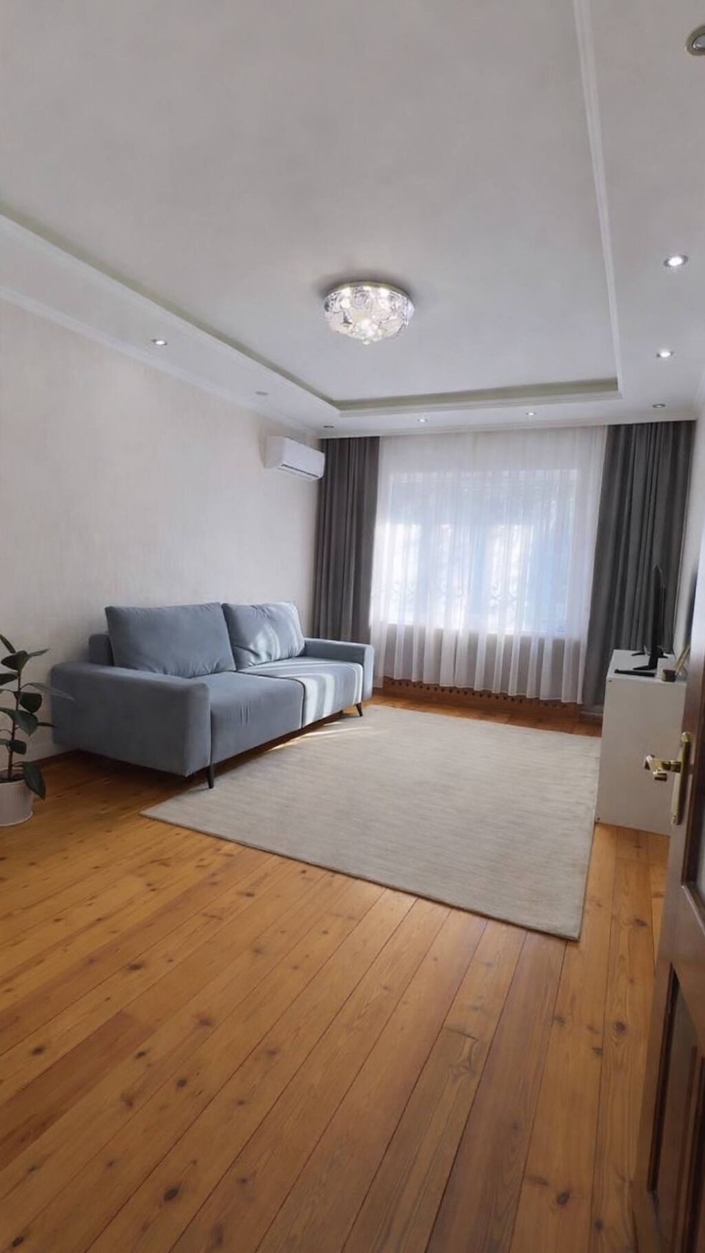 2 комнаты, 74 м², 106 серия, 1 этаж, Евроремонт - фото 1