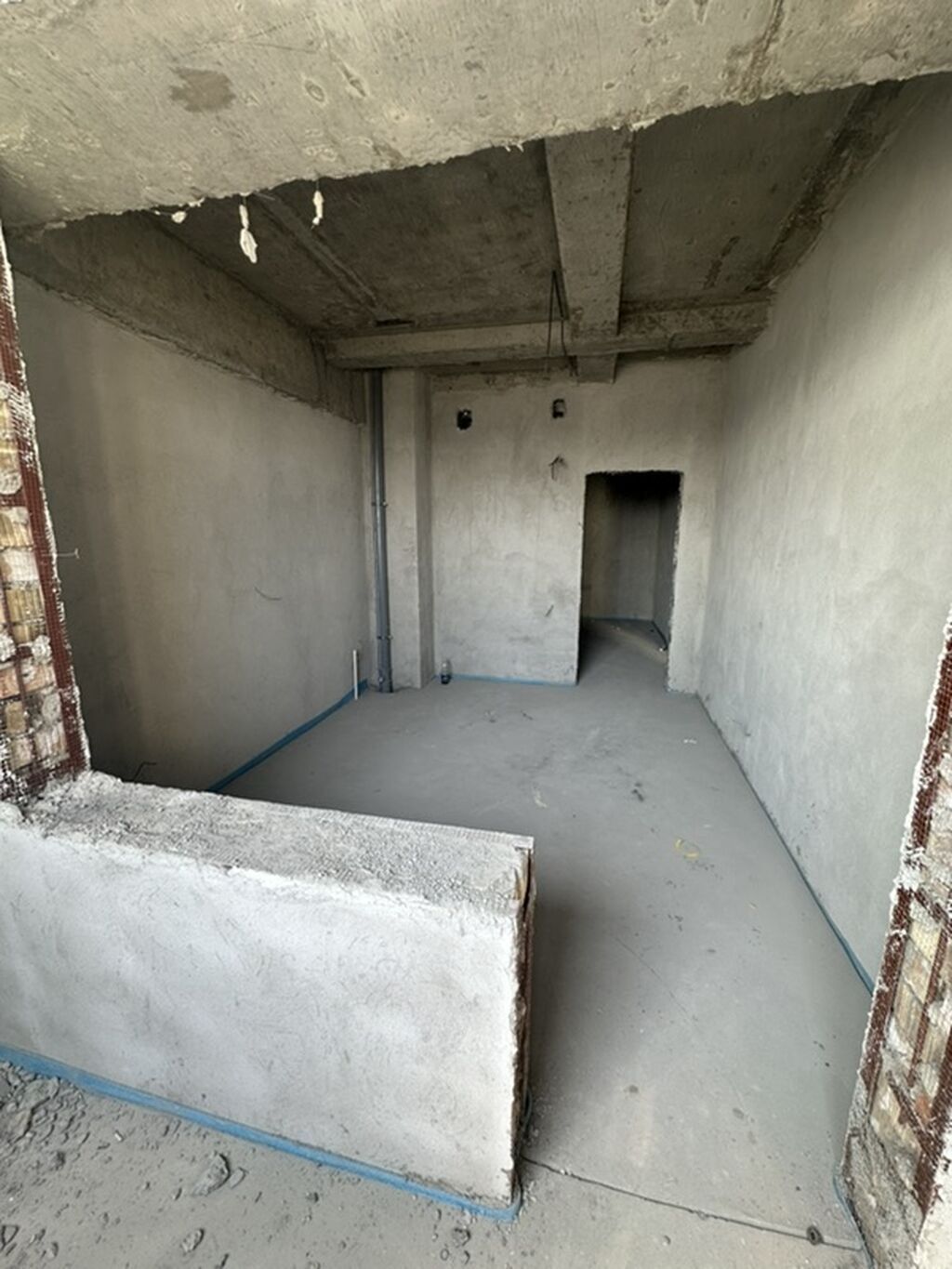 1 комната, 54 м², Индивидуалка, 16 этаж, Готовая ПСО (под самоотделку) - фото 1